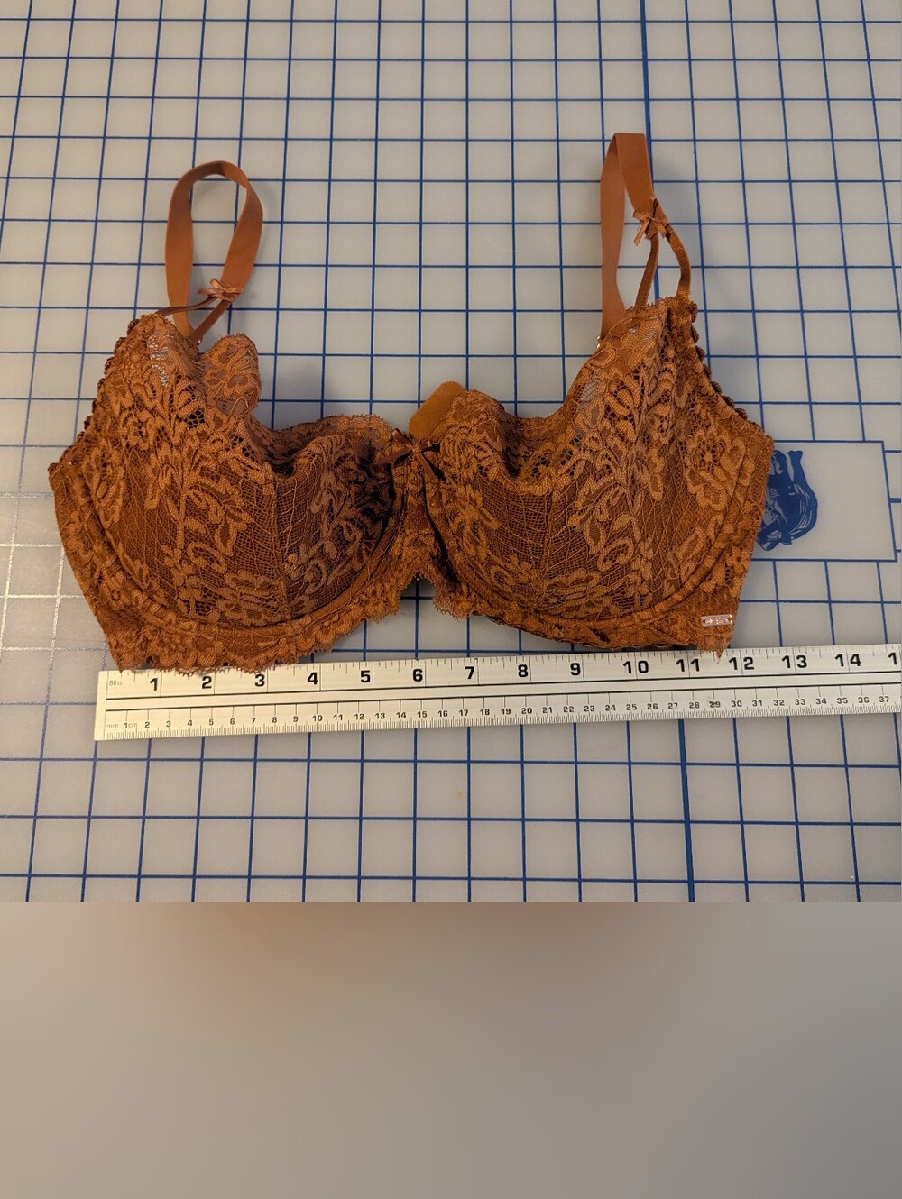 Lace Balconette Bra in Rust — Women Intimates & Sleepwear